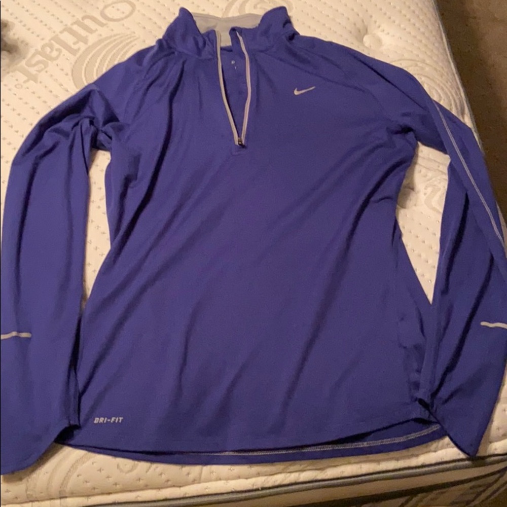 Purple Nike Half Zip